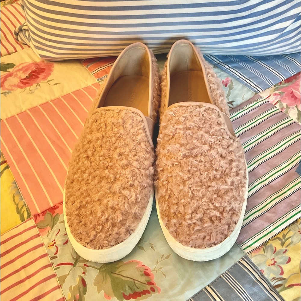 Vince old dusty rose pink .size 6.5 like new